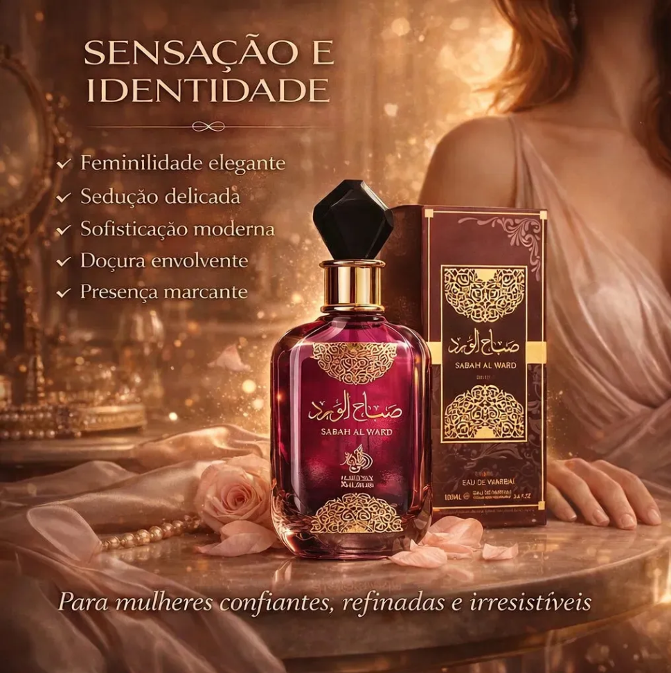 Perfume Al Wataniah Sabah Al Ward Edp  Feminino 100ml - #8