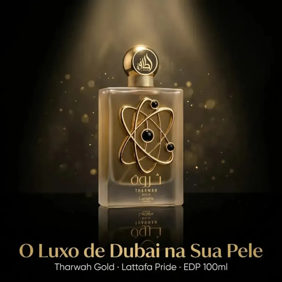 Perfume Tharwah Gold Lataffa Feminino 100ml Eau De Parfum - #4