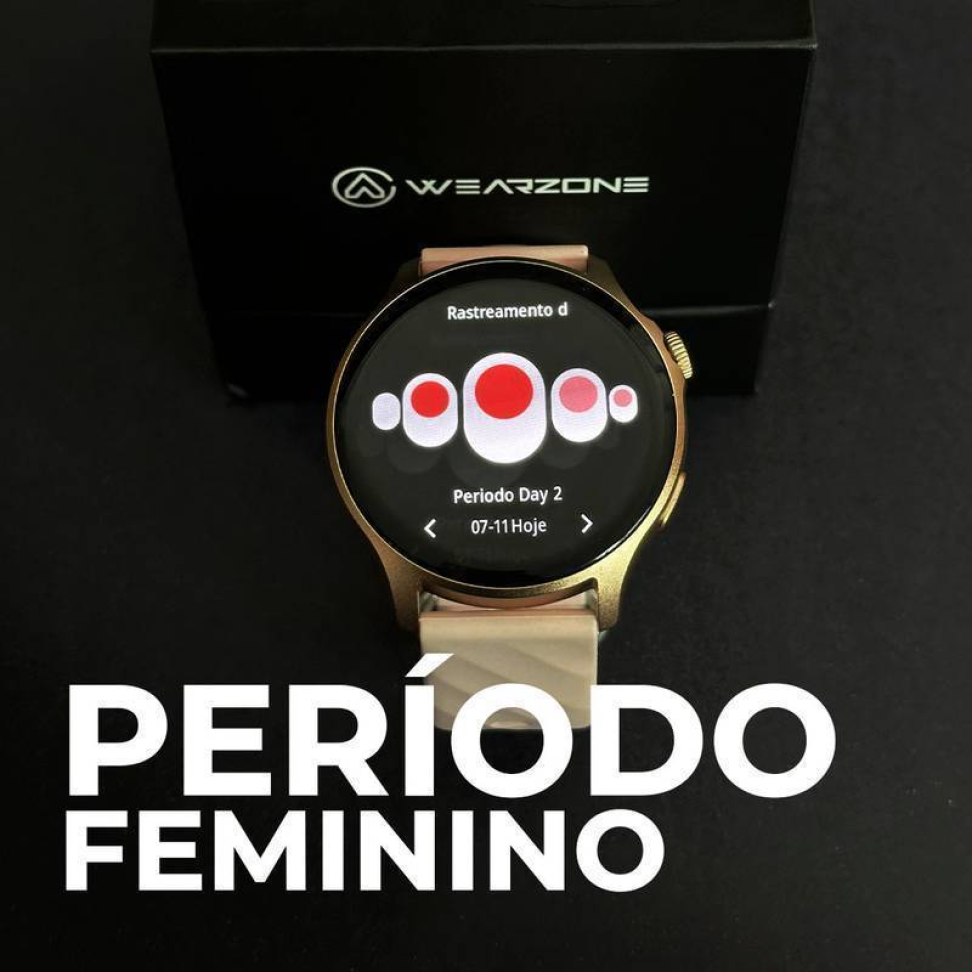 Smartwatch Wearzone Life 1atm 1.43 45mm Sport Silicone - #22