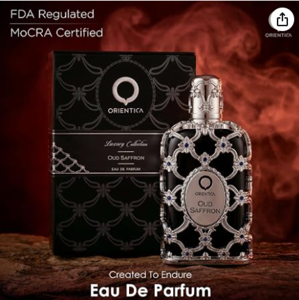 Perfume Orientica Oud Saffron Edp Perfume Árabe Unissex 80m - #8