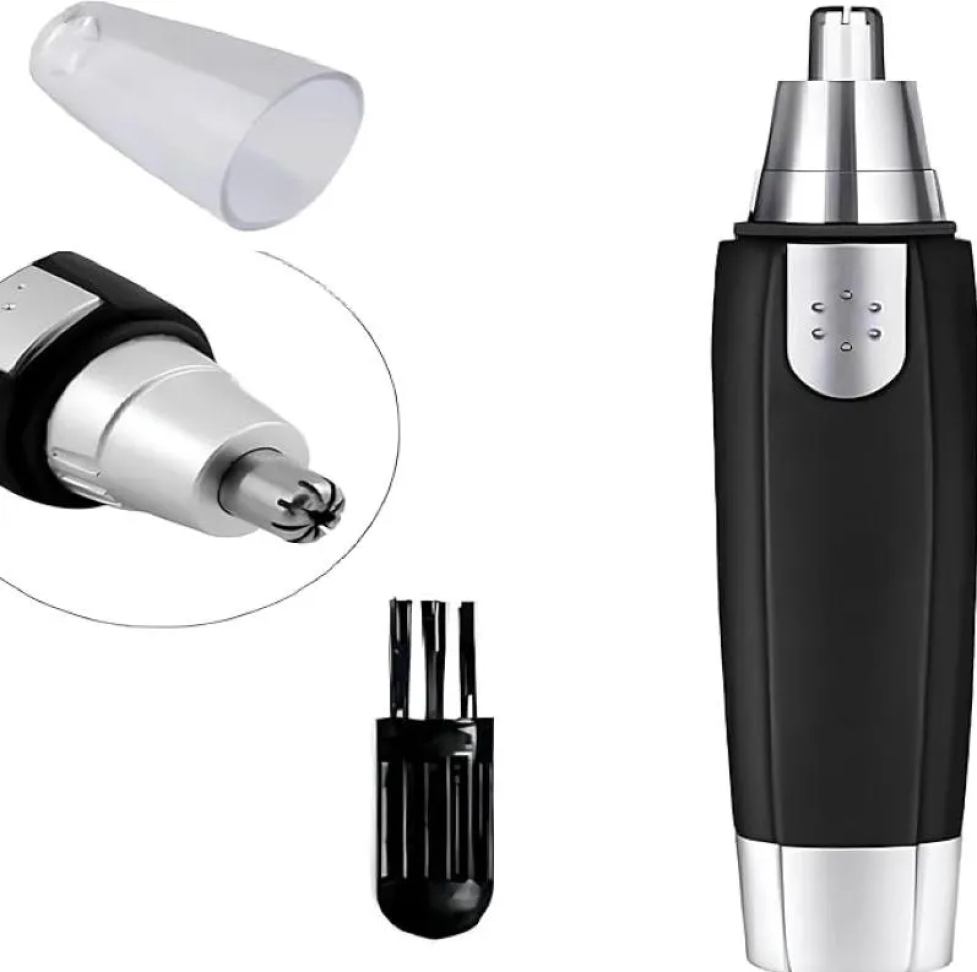 Aparador de Pelos para Nariz, Orelhas e Sombrancelha Design Ergonômico e Portátil Linha Premium