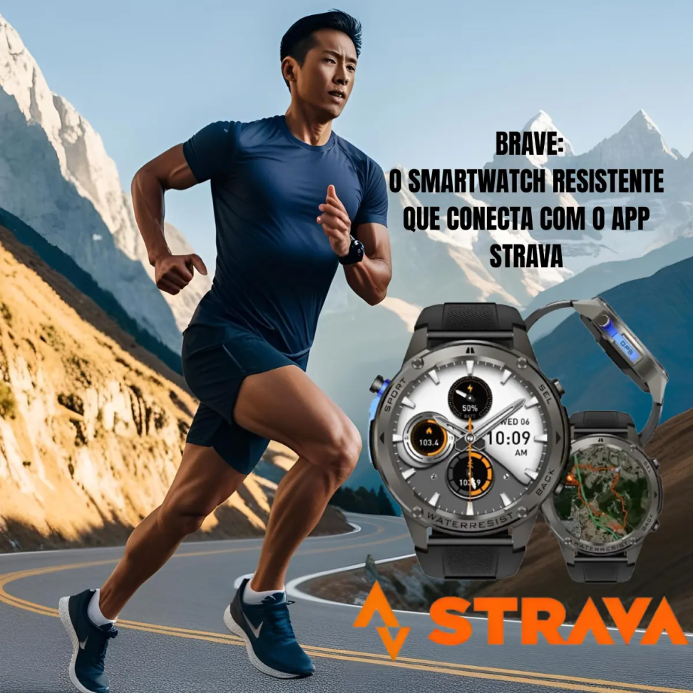 Smartwatch WearZone Brave Sport, com GPS e Resistência Militar IP69K - #4