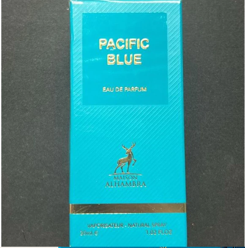 Perfume Arabe Edp 30ml Maison Alhambra ( Pacific Blue - Toro - Opulence Leather - Avant ) - #9