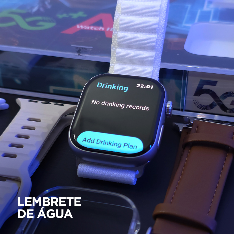 Smartwatch Microwear W11A 5g Chip 46mm com camera 4 Pulseiras 5g Chip WhatsApp-Spotify-Youtube-TTK - #20