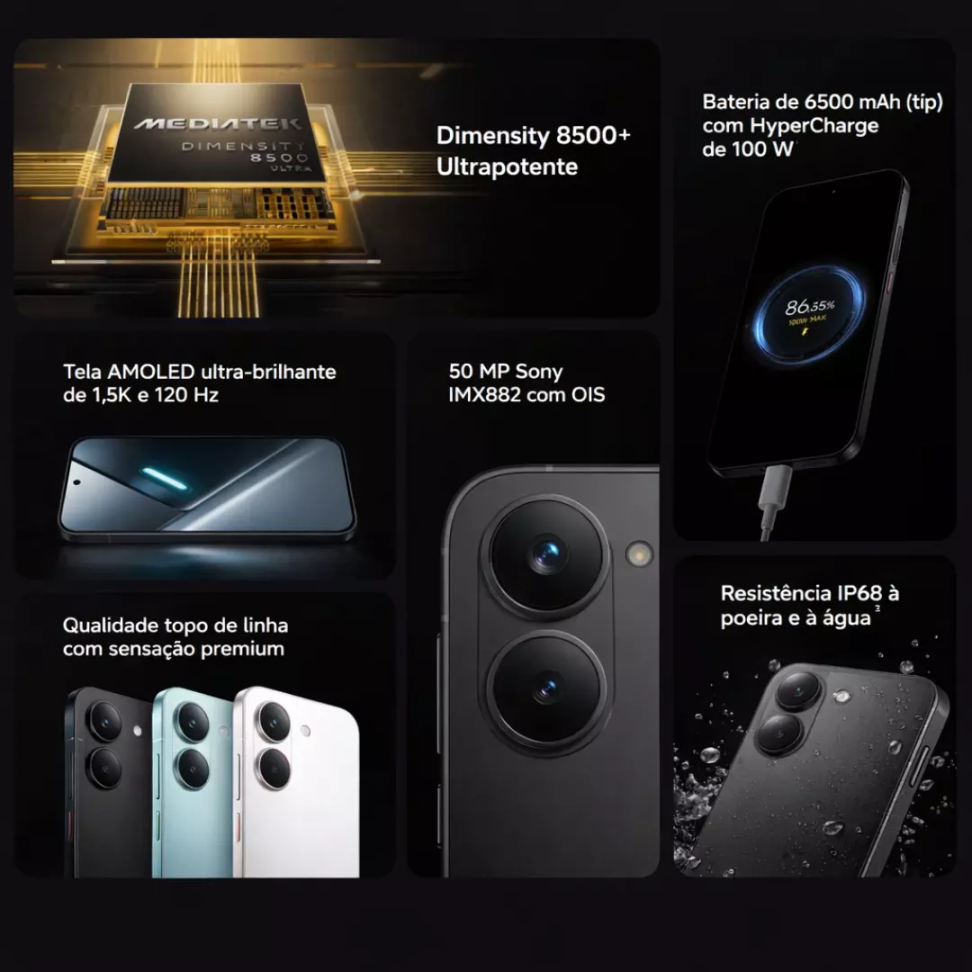 Celular Xiaomi Poco X8 Pro 512Gb 12Gb Ram 5G