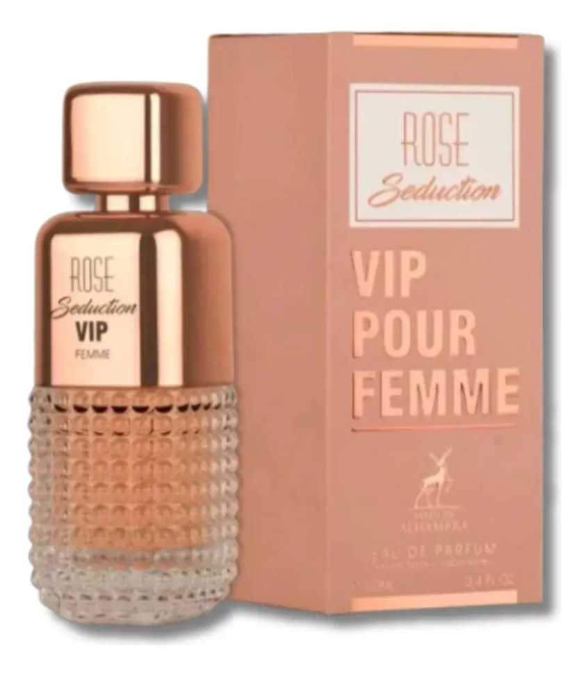 Perfume Maison Alhambra Rose Seduction Vip Edp Feminino 100 Ml - #6