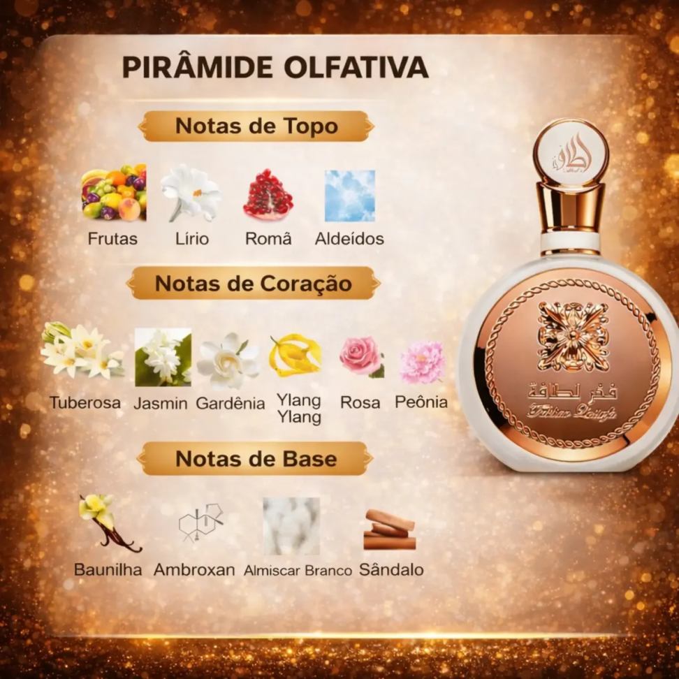 Perfume Lattafa Fakhar Rose Sereia Edp Feminino 100ml - #7