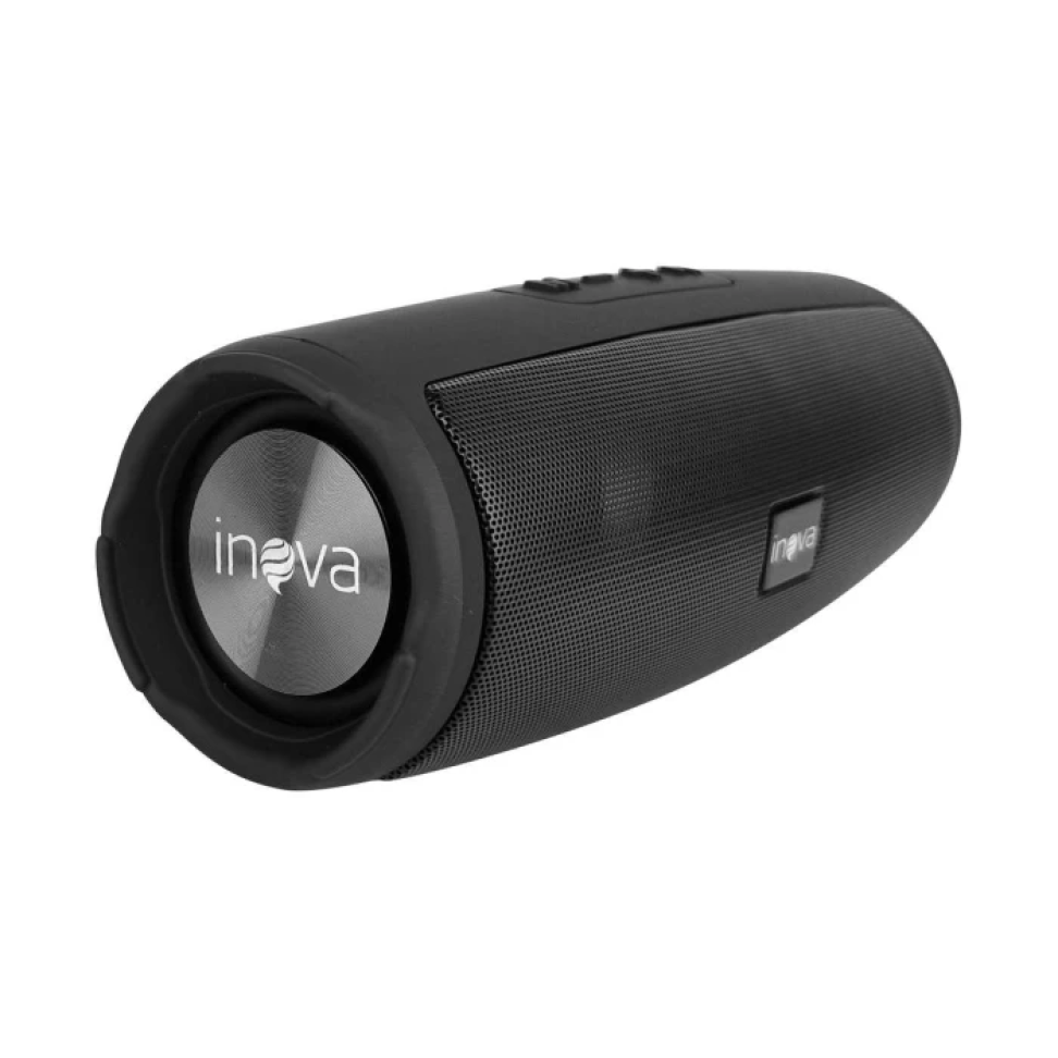 Caixa De Som Portátil Com Led Bluetooth Fm Aux Usb Md-12264