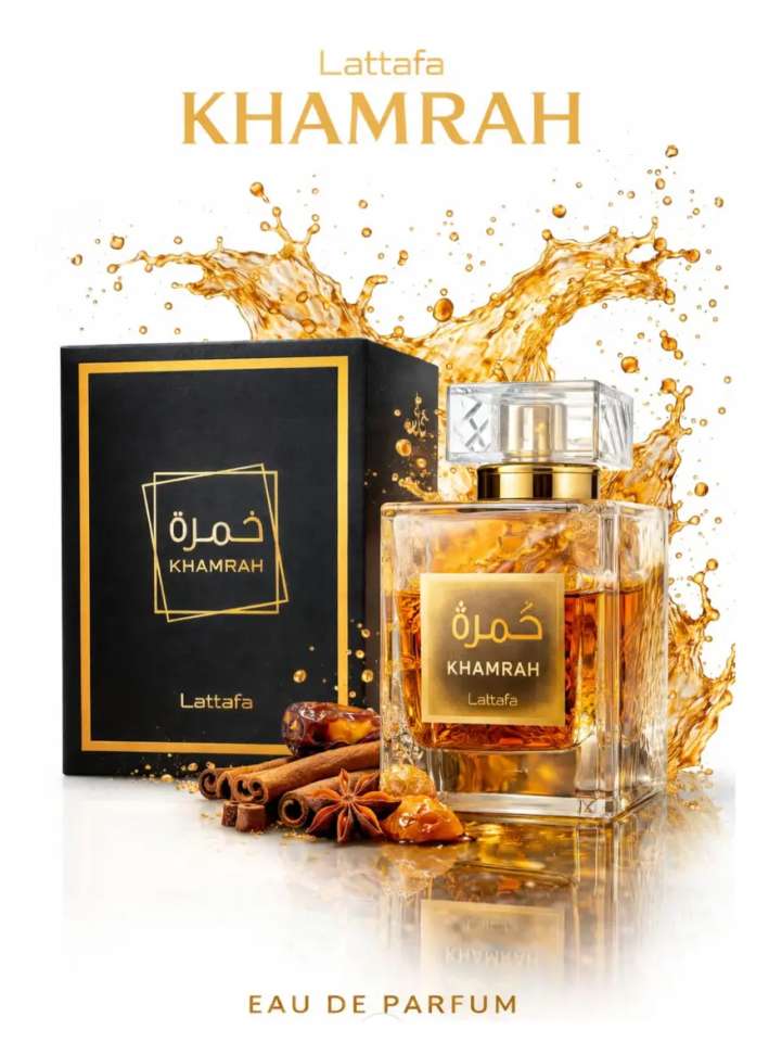 Perfume Lattafa Khamrah Edp Unissex 100 Ml - #7