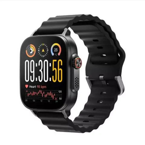 Smartwatch Realme Watch 5 Amoled GPS NFC - Preto e Prateado
