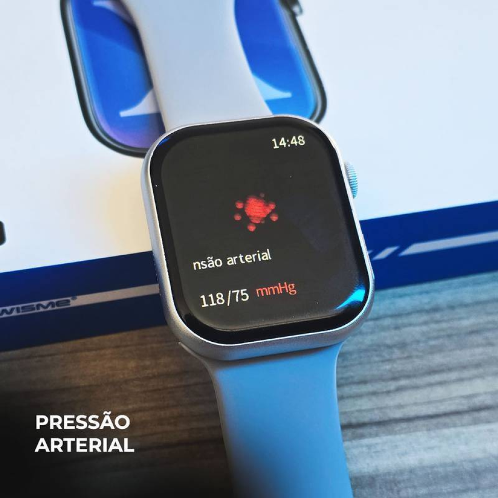 Smartwatch Ws-x10 Série 10 + Kit 3 Pulseiras | Bluetooth - #20