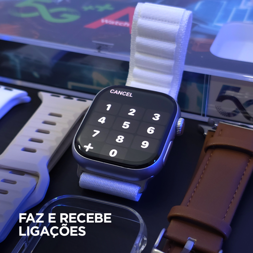 Smartwatch Microwear W11A 5g Chip 46mm com camera 4 Pulseiras 5g Chip WhatsApp-Spotify-Youtube-TTK - #9