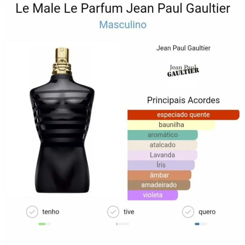 Perfume Le Male Le Parfum Jean Paul Gaultier - Masculino - Edp - 125Ml