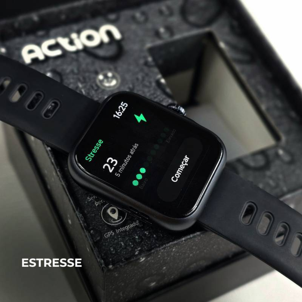 Smartwatch Wearzone Action | Esportivo | A prova D'Água, GPS integrado e 7 Dias de Bateria - #13