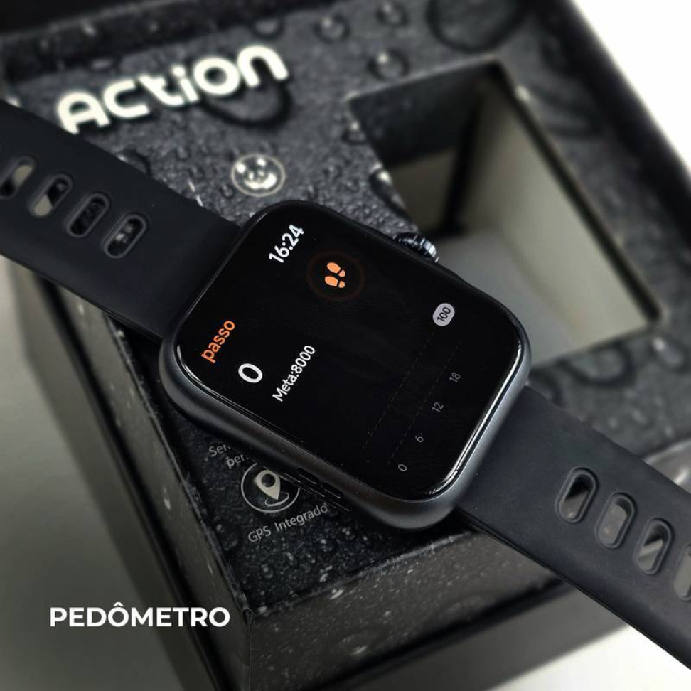 Smartwatch Wearzone Action | Esportivo | A prova D'Água, GPS integrado e 7 Dias de Bateria - #6