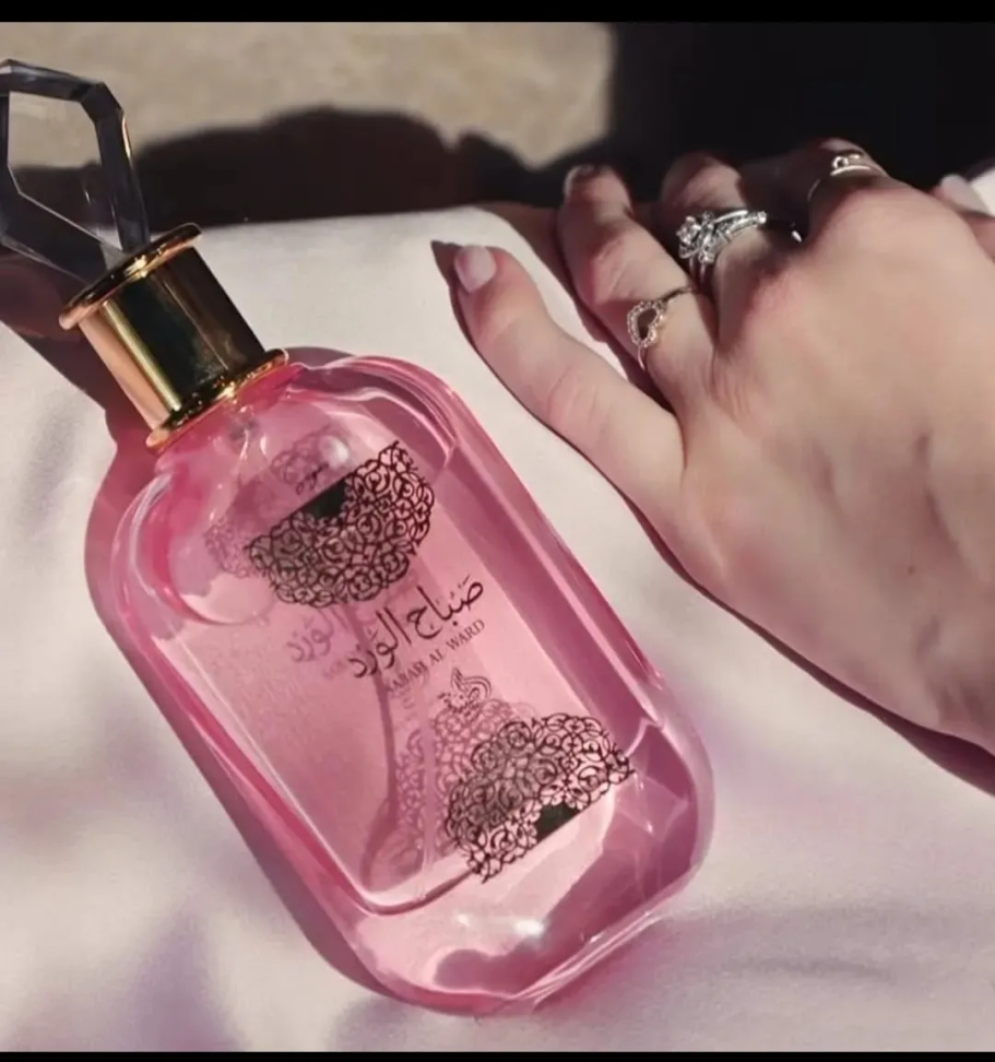 Perfume Al Wataniah Sabah Al Ward Sugar ( Rosa )  Edp Feminino 100ml - #4