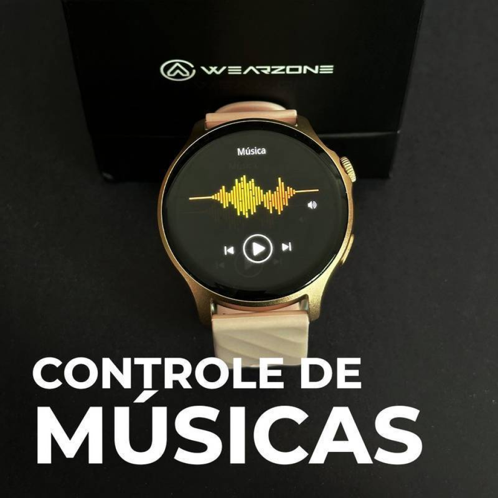 Smartwatch Wearzone Life 1atm 1.43 45mm Sport Silicone - #23
