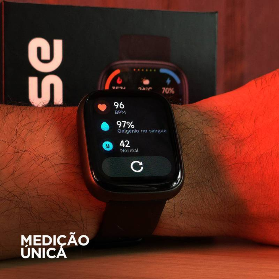 Smartwatch Wearzone Pulse, Alexa, Resistência à água IP68, iOS e Android, Bateria 7 dias - #23
