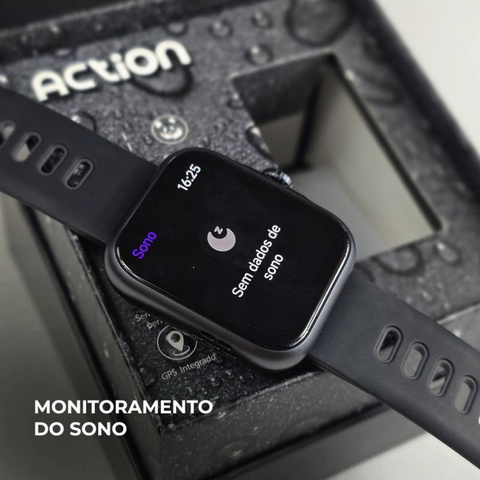 Smartwatch Wearzone Action | Esportivo | A prova D'Água, GPS integrado e 7 Dias de Bateria - #22