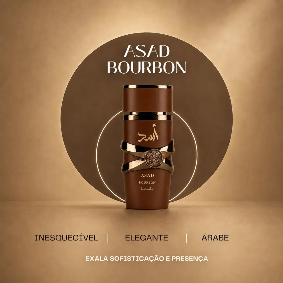 Perfume Lattafa Asad Bourbon Edp Masculino 100ML - #4