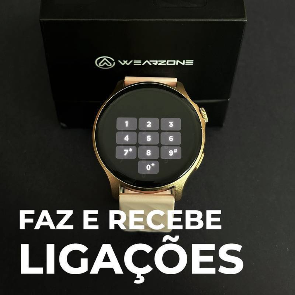 Smartwatch Wearzone Life 1atm 1.43 45mm Sport Silicone - #16