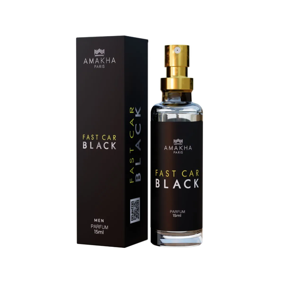 Fast Car Black 15ml - Insp. Ferrari Black ( Masc )
