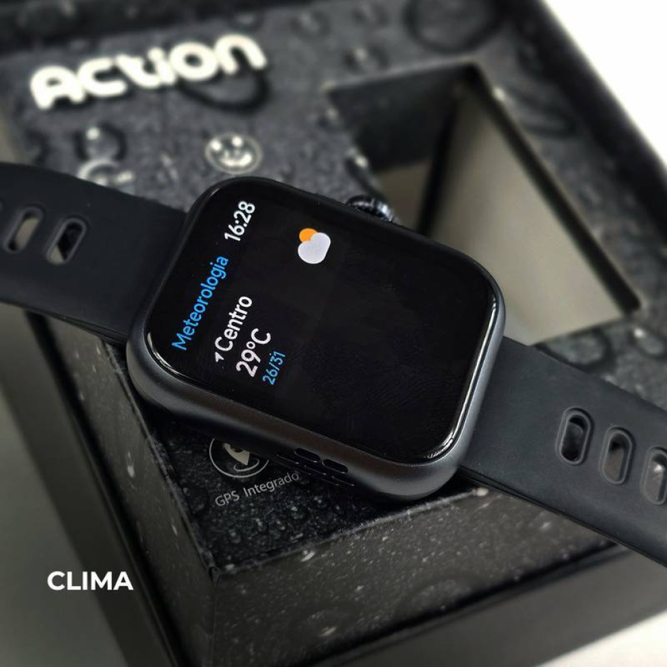 Smartwatch Wearzone Action | Esportivo | A prova D'Água, GPS integrado e 7 Dias de Bateria - #12