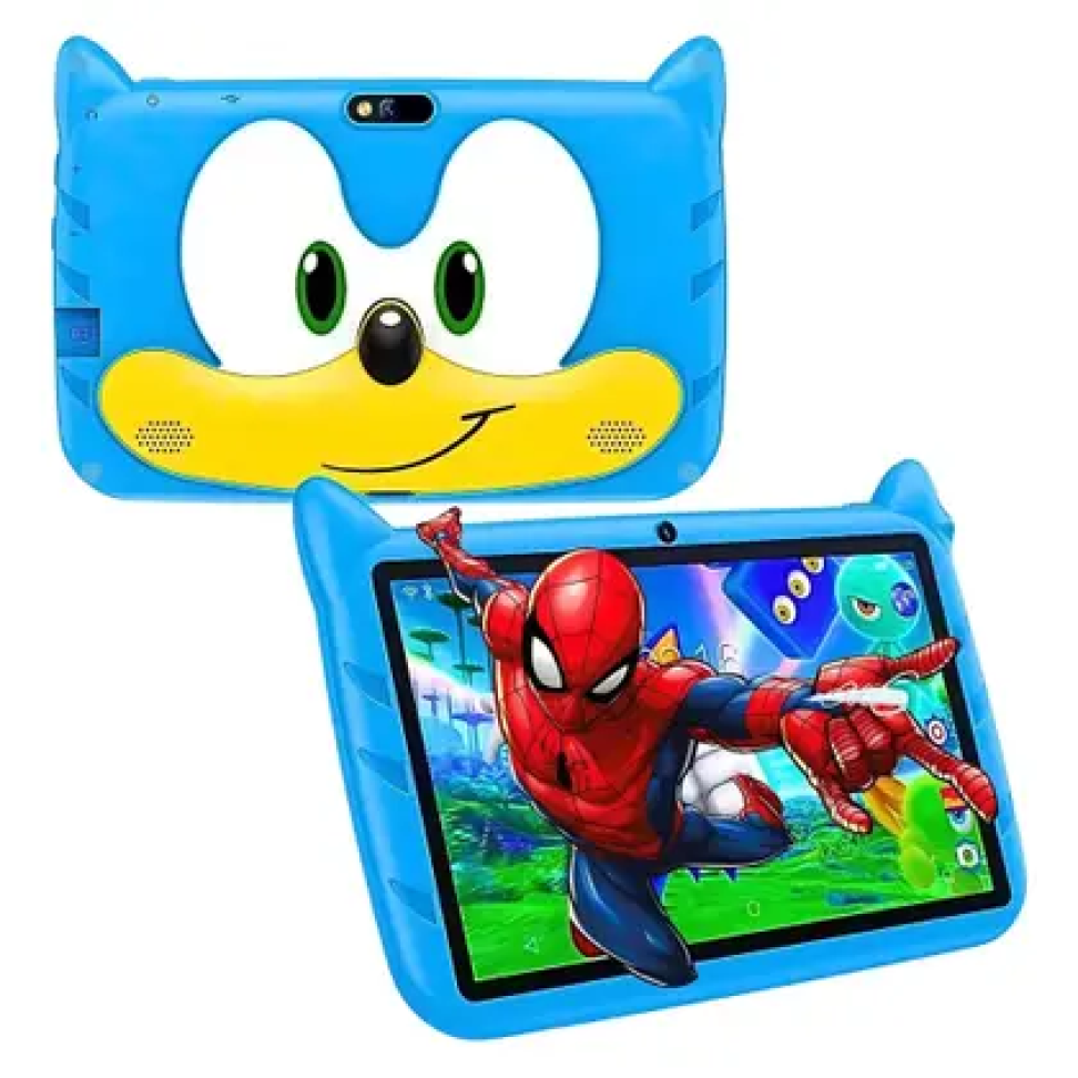 Tablet Infantil Sonic 64GB + 3GB ram Apps Educativos Jogos YouTube WiFi 5G - Disney