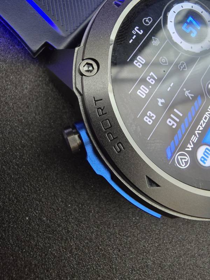 Smartwatch WearZone Brave Sport, com GPS e Resistência Militar IP69K - #8