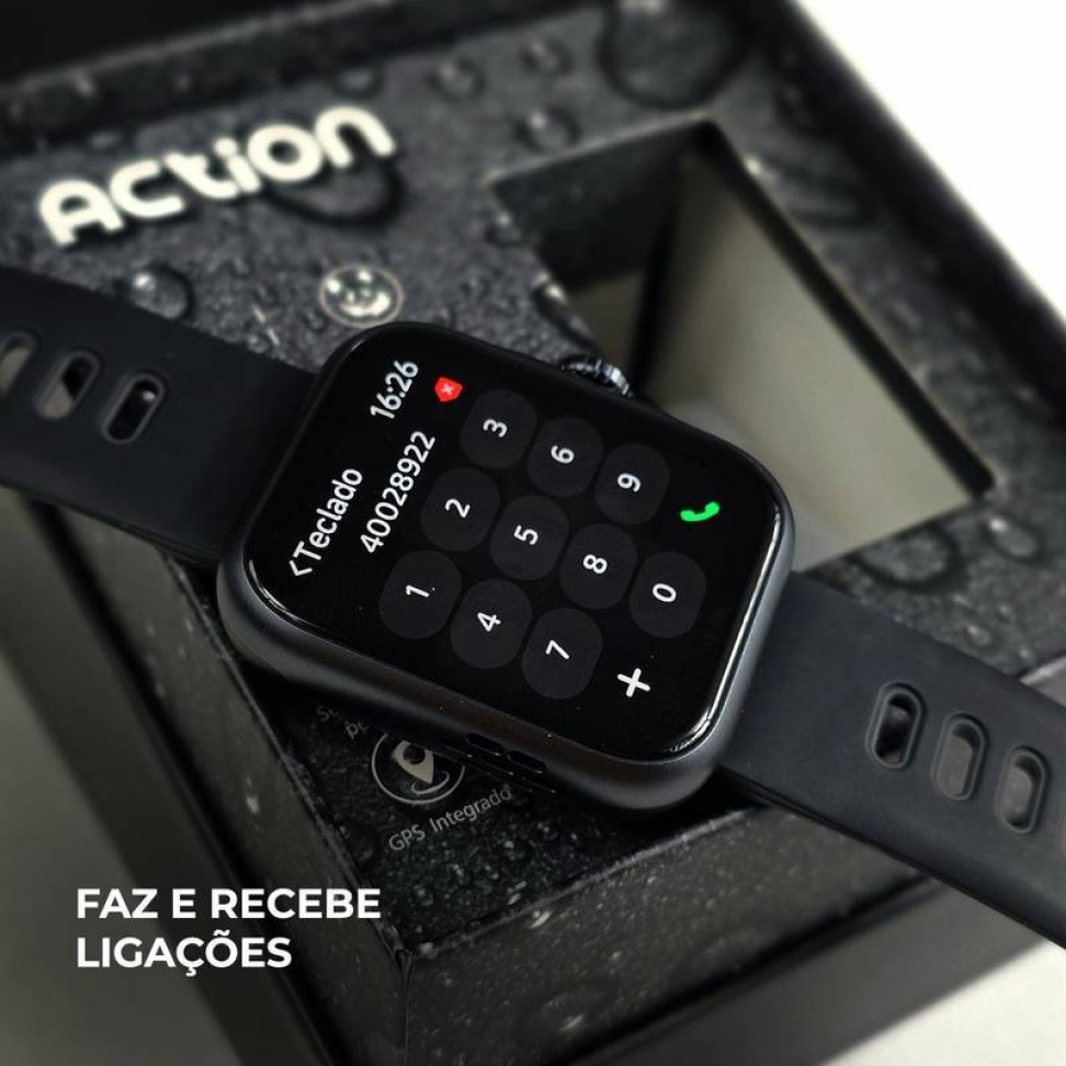 Smartwatch Wearzone Action | Esportivo | A prova D'Água, GPS integrado e 7 Dias de Bateria - #10