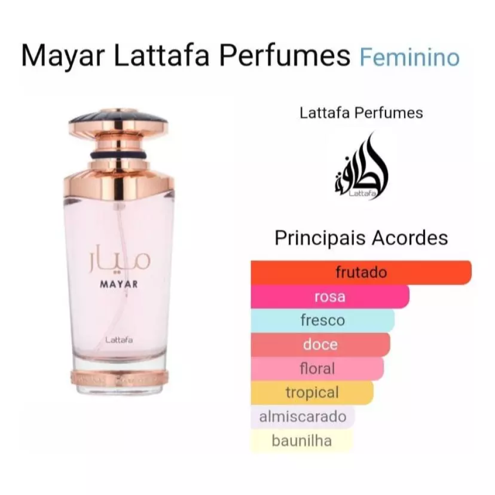 Perfume Lattafa Mayar Edp Feminino 100Ml