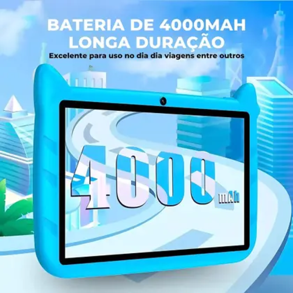Tablet Infantil Sonic 64GB + 3GB ram Apps Educativos Jogos YouTube WiFi 5G - Disney - #4