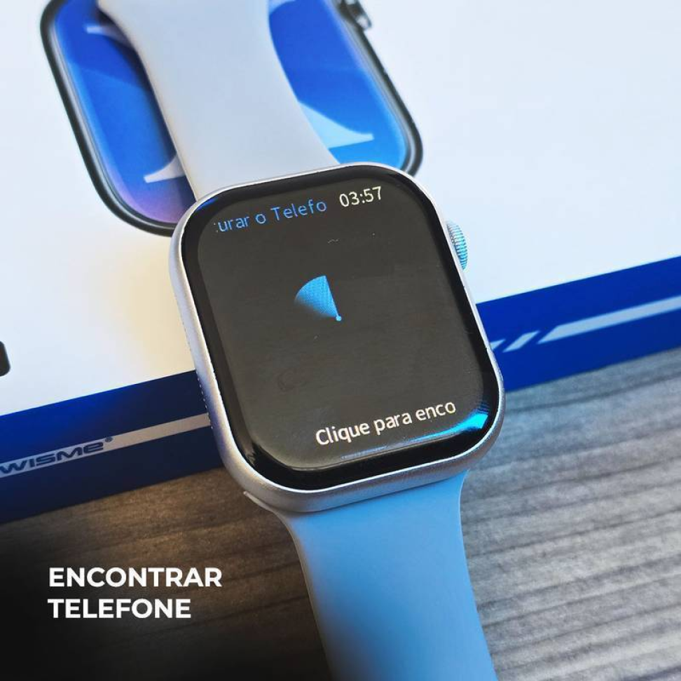 Smartwatch Ws-x10 Série 10 + Kit 3 Pulseiras | Bluetooth - #25