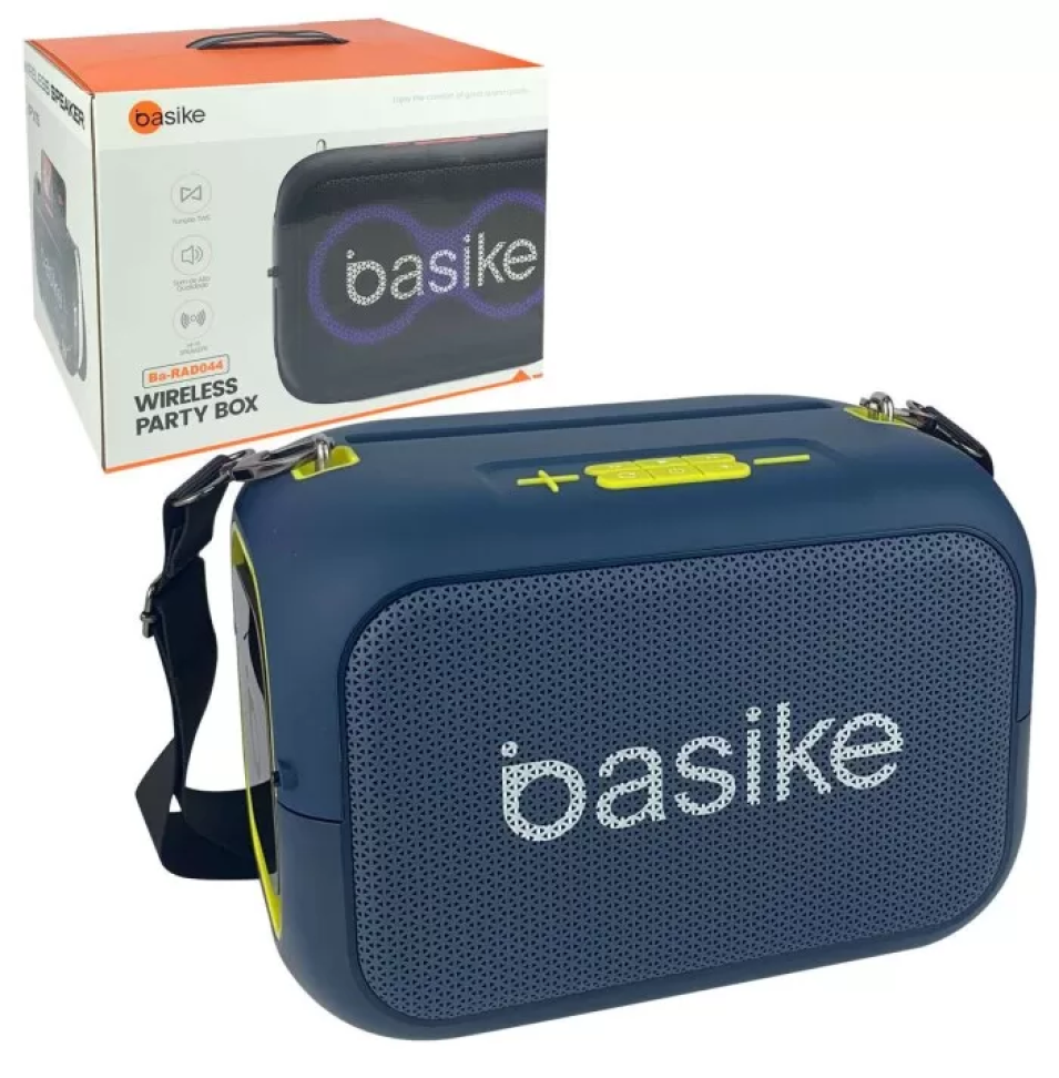 Caixa de som party box bluetooth Basike Inova
