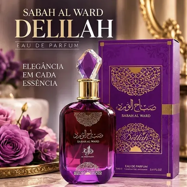 Al Wataniah Sabah Al Ward Delilah Feminino Eau De Parfum 100ml - #3