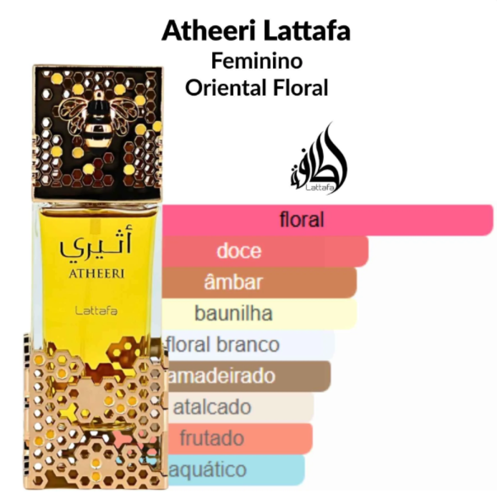 Perfume Lattafa Atheeri Edp 100ml (abelha)
