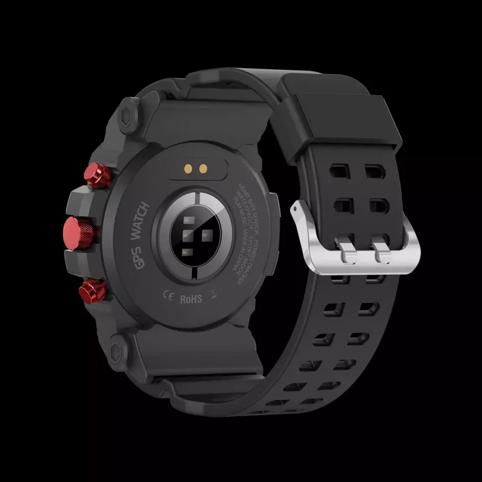 Smartwatch Peje G01C Amoled GPS A Prova D'água - Preto e Bege - #6