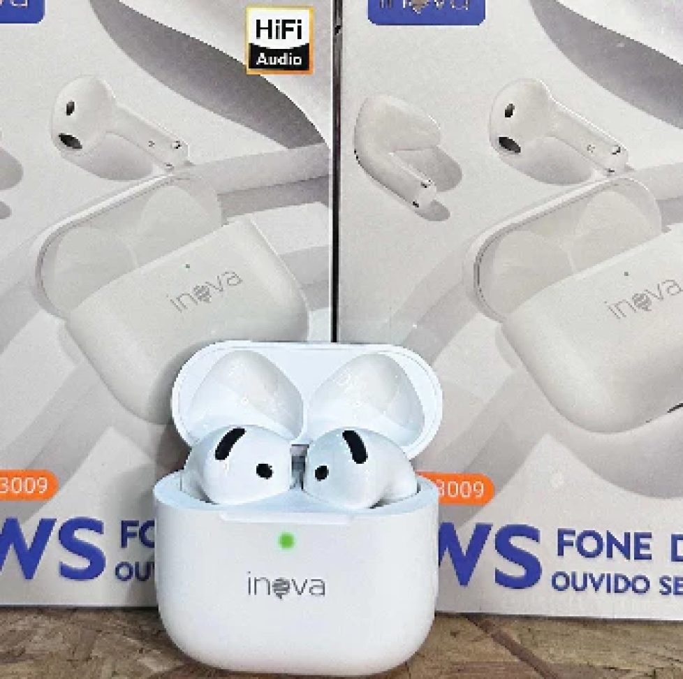 Fone de Ouvido Bluetooth Inova FON-13009 Sem Fio TWS Estéreo Case 300mAh Chamadas Música - #6