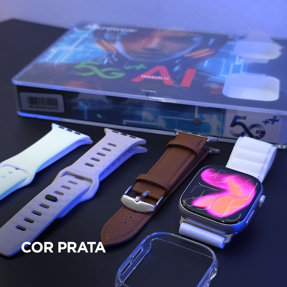 Smartwatch Microwear W11A 5g Chip 46mm com camera 4 Pulseiras 5g Chip WhatsApp-Spotify-Youtube-TTK - #8