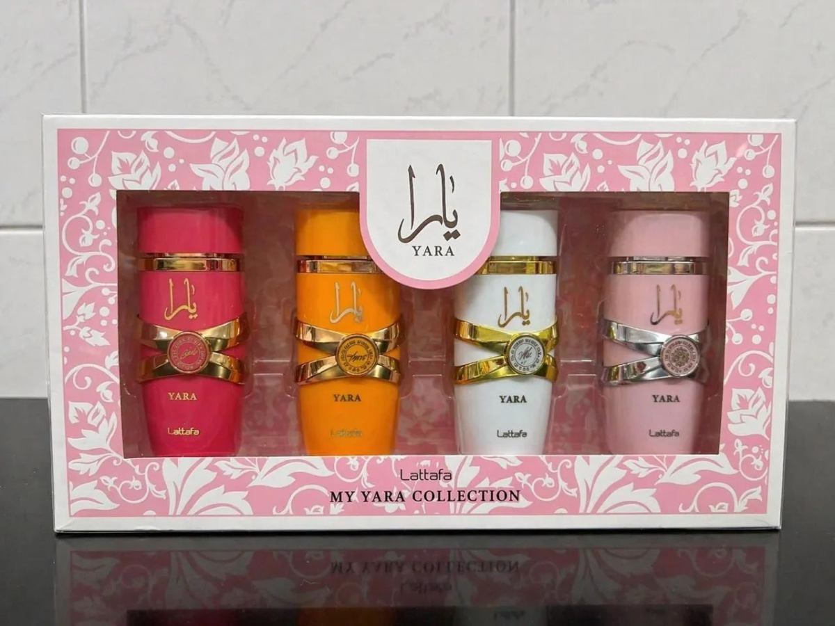 Kit My Yara Collection Lattafa 4 perfumes Edp 25ml cada