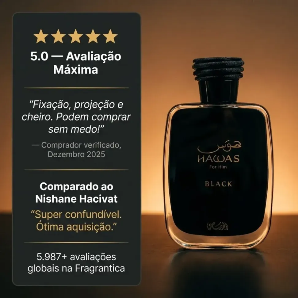 Perfume Hawas Black Edp Rasasi Masculino 100ml Rasasi - #3