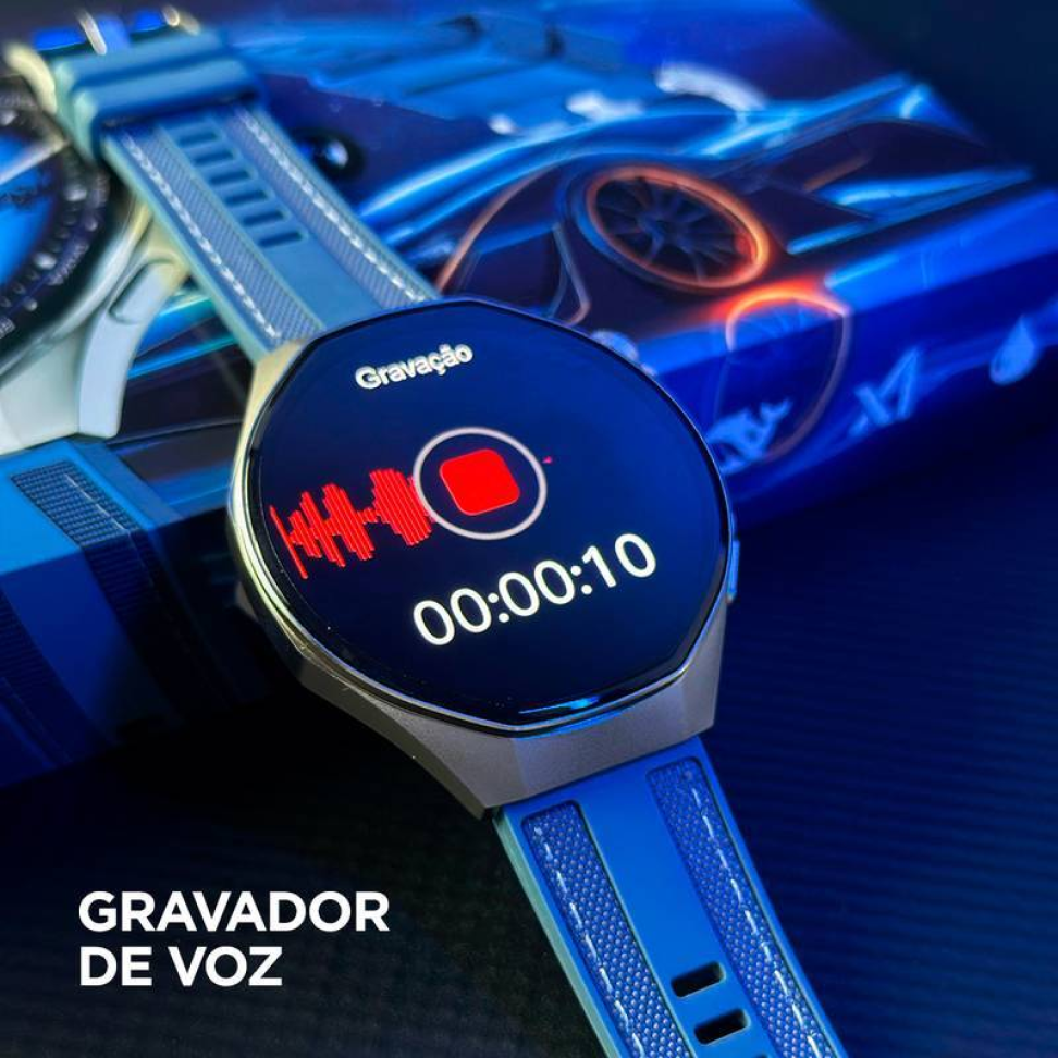 Smartwatch Microwear M9 Gps Super Amoled 8atm Original - #6