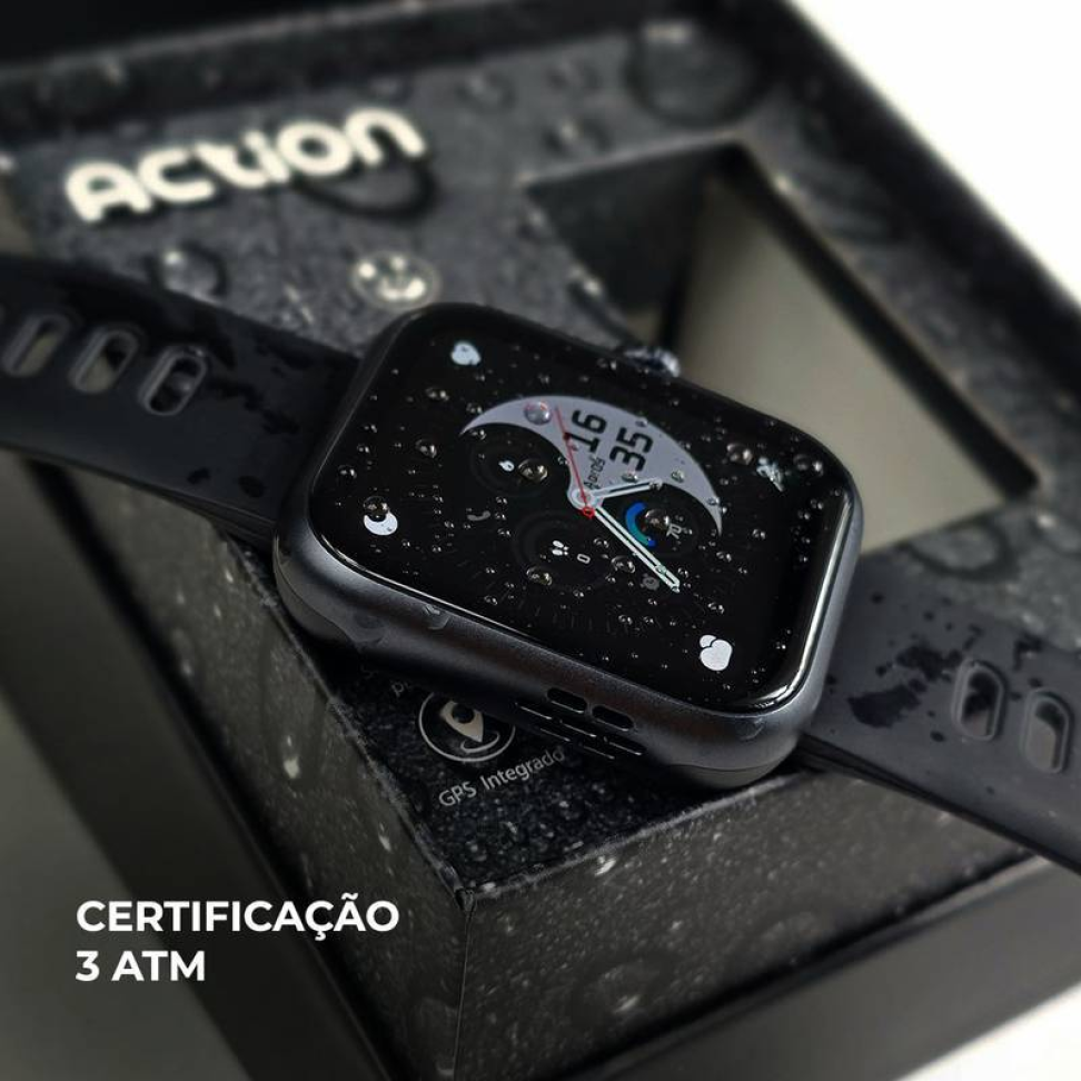 Smartwatch Wearzone Action | Esportivo | A prova D'Água, GPS integrado e 7 Dias de Bateria - #19