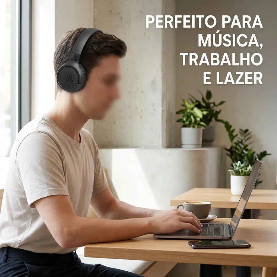 Fone De Ouvido Jbl 530bt Bluetooth Wireless Sem Fio - #6