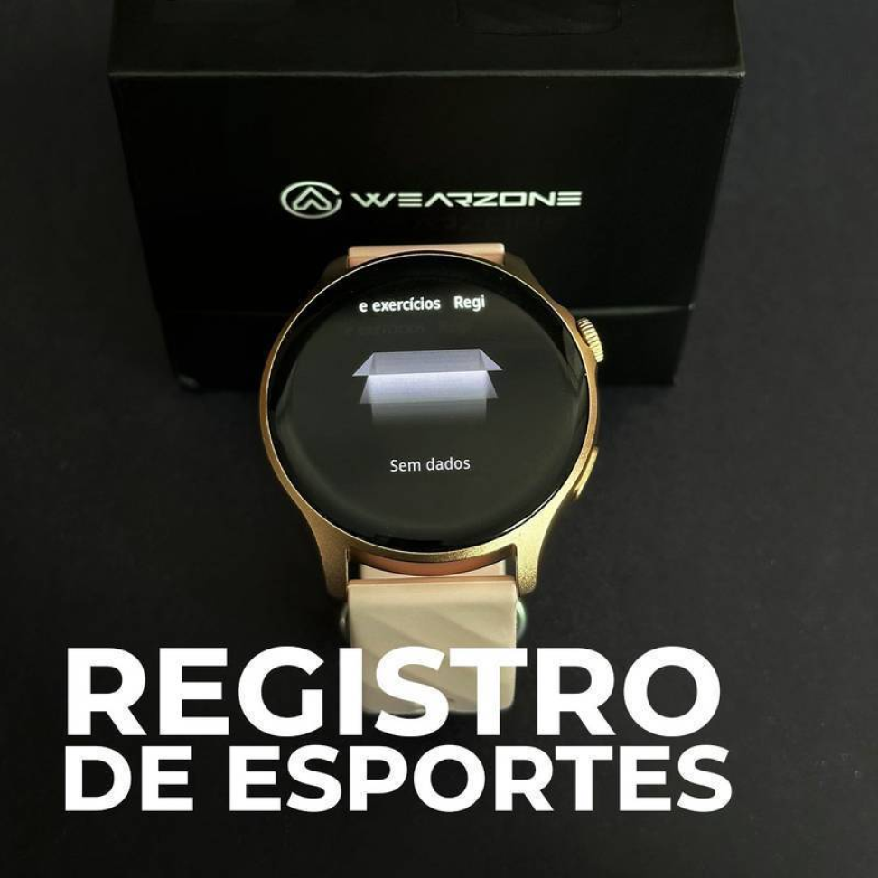 Smartwatch Wearzone Life 1atm 1.43 45mm Sport Silicone - #12