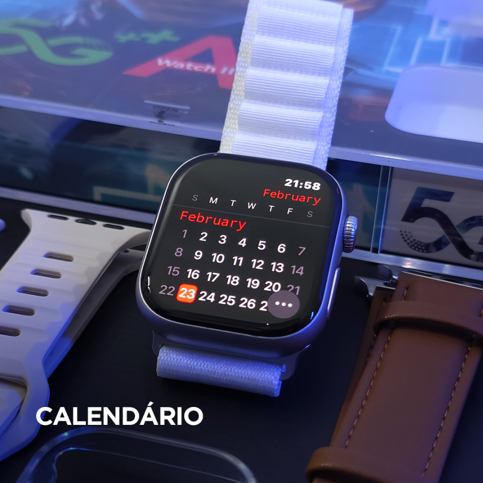 Smartwatch Microwear W11A 5g Chip 46mm com camera 4 Pulseiras 5g Chip WhatsApp-Spotify-Youtube-TTK - #14