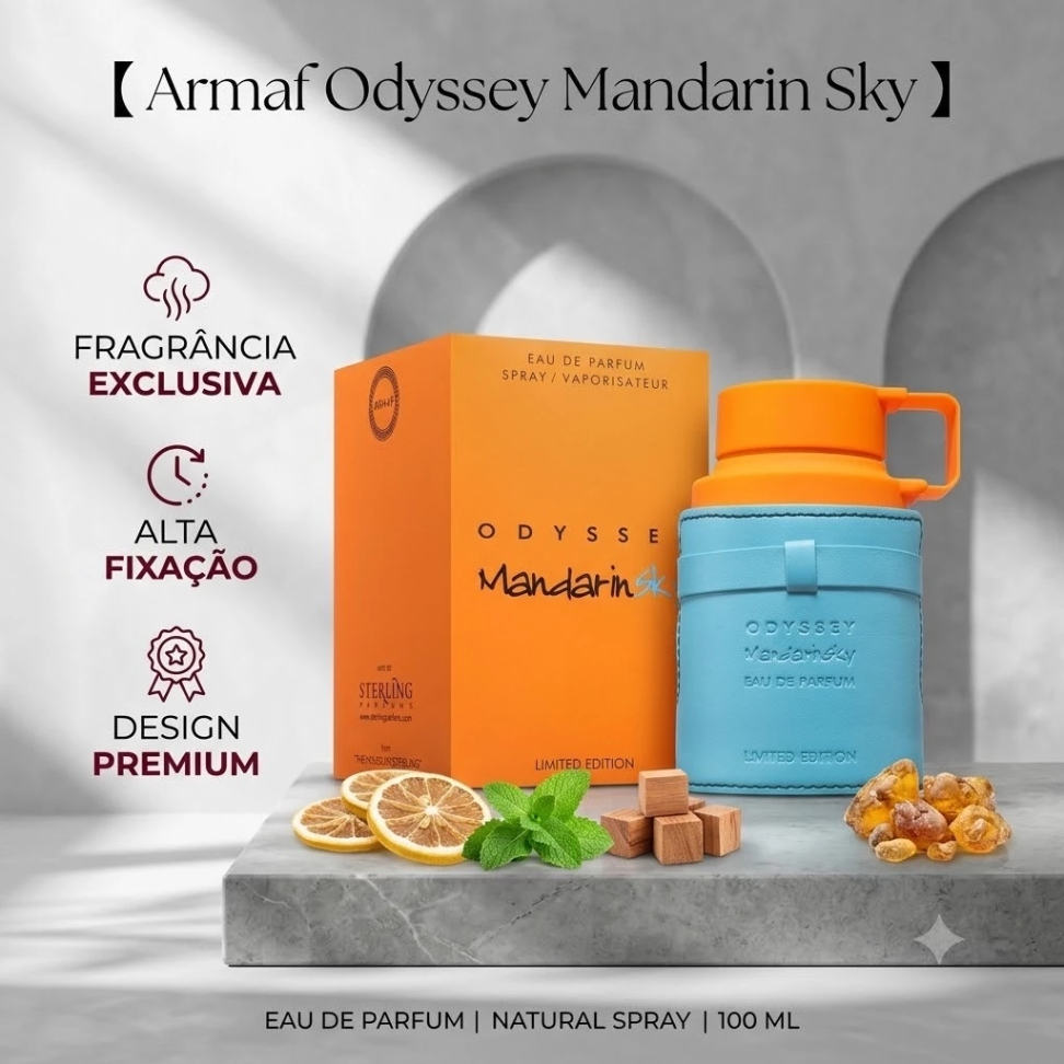 Perfume Odyssey Mandarin Sky Armaf  Masculino Edp 100ml