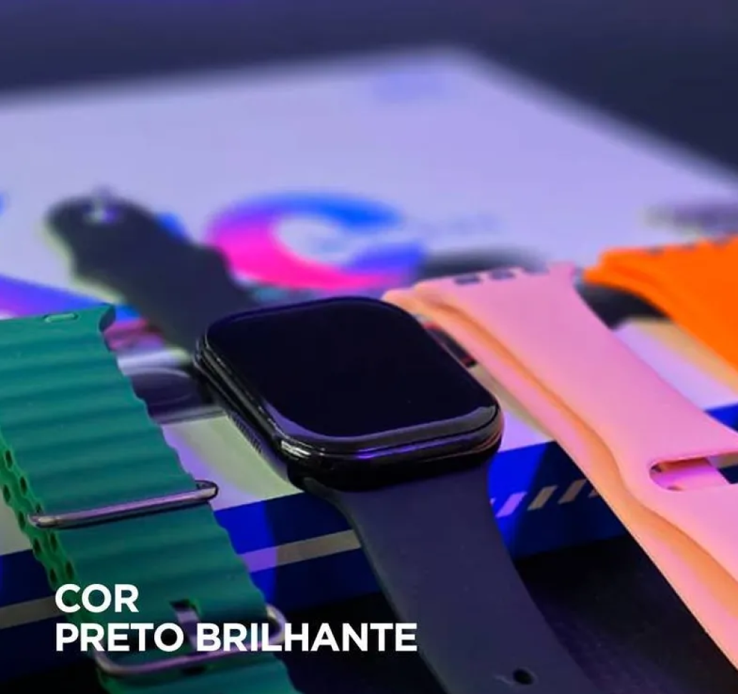 Smartwatch Ws-x11 Séries 10 + 7 Pulseiras