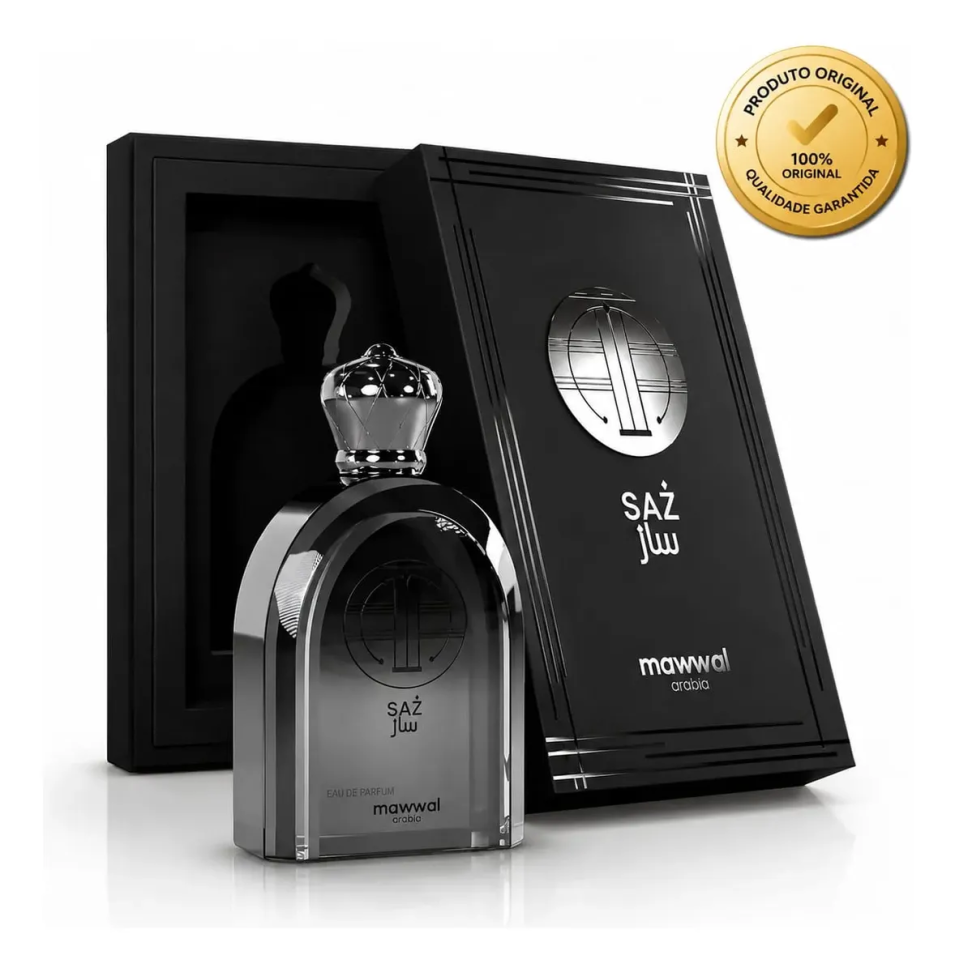 Perfume Mawwal Symphony Saz Eau de Parfum 100ml Amadeirado