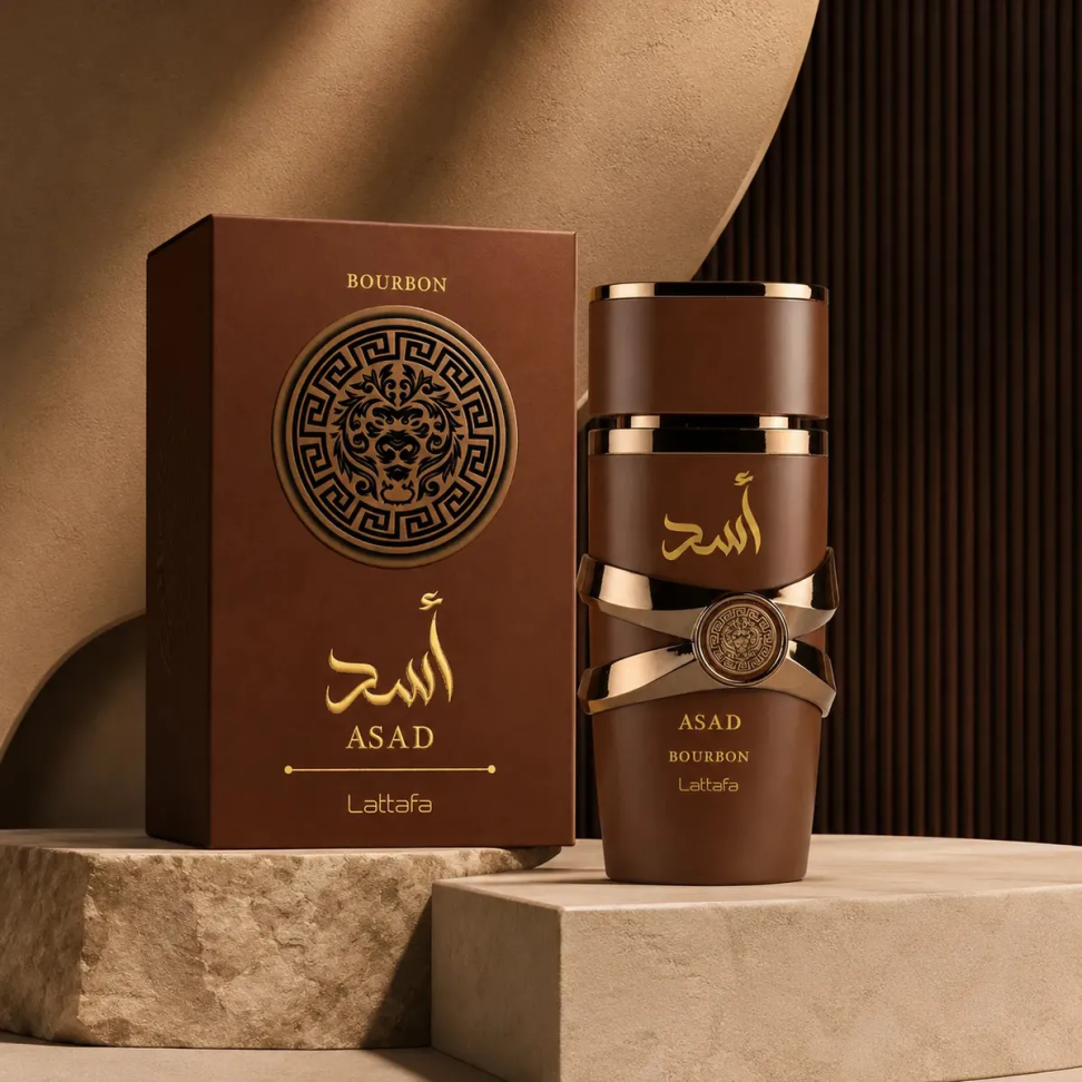 Perfume Lattafa Asad Bourbon Edp Masculino 100ML - #9